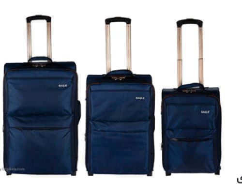 چمدان مسافرتی ایگل مدل ۰۲ ( مجموعه سه عددی )