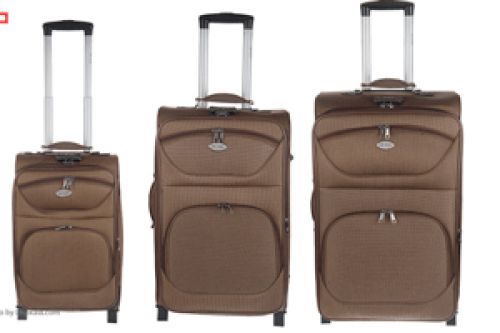چمدان مسافرتی برند تاپ یورو مدل ۰۲ ( مجموعه سه عددی )